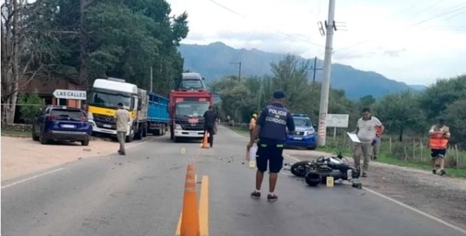 Siniestros viales: dos muertos en choques ocurridos en Bialet Massé y Nono