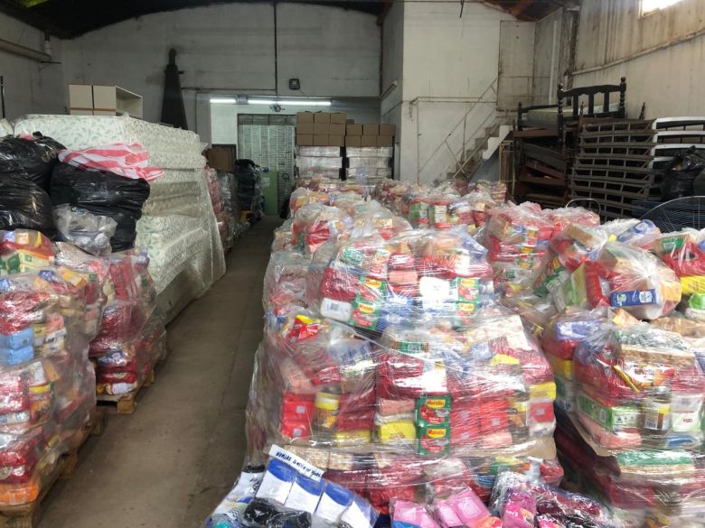 Villa María: decomisan más de 15 kilos de cocaína entre bolsones con mercadería