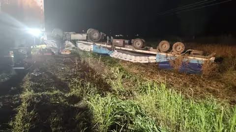 Choque fatal entre Corral de Bustos e Isla Verde: falleció un camionero
